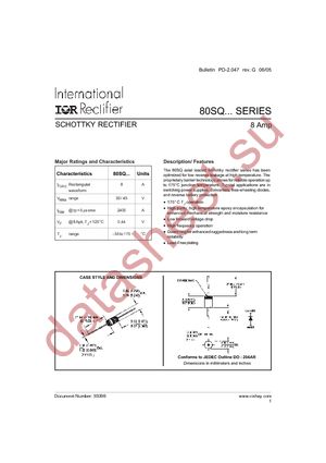 80SQ045TR datasheet  